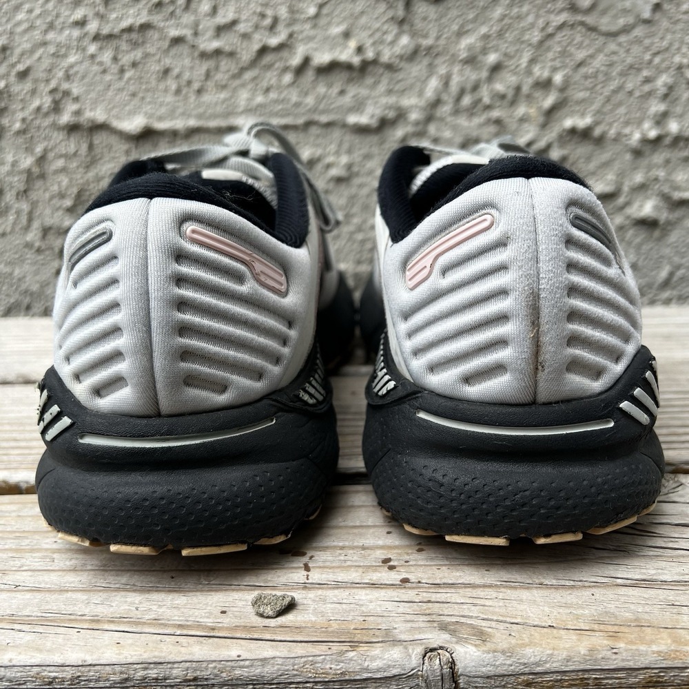 Brooks Shoes Women Size 7.5 Adrenaline GTS 22 Light Grey Running, Jogging - Picture 6 of 11